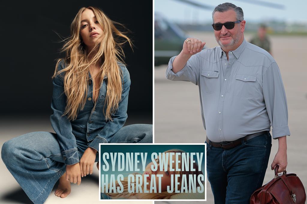 Ted Cruz supports Sydney Sweeney's American Eagle jeans advertisement labeled as Nazi propaganda