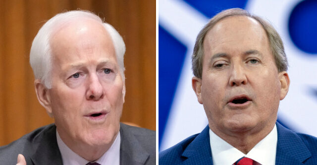 Texas Senate Race for Cornyn's Position Intensifies as Paxton Separates from Wife