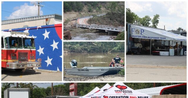 Texas Volunteers Provide Thousands of Meals Daily to Rescue Workers and Flood Victims