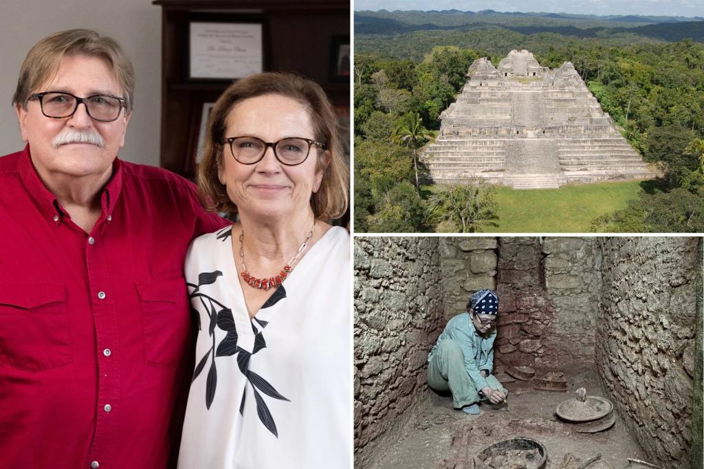 Texas couple Arlen and Diane Chase discovers valuable royal tomb containing treasures from 1,700 years ago.