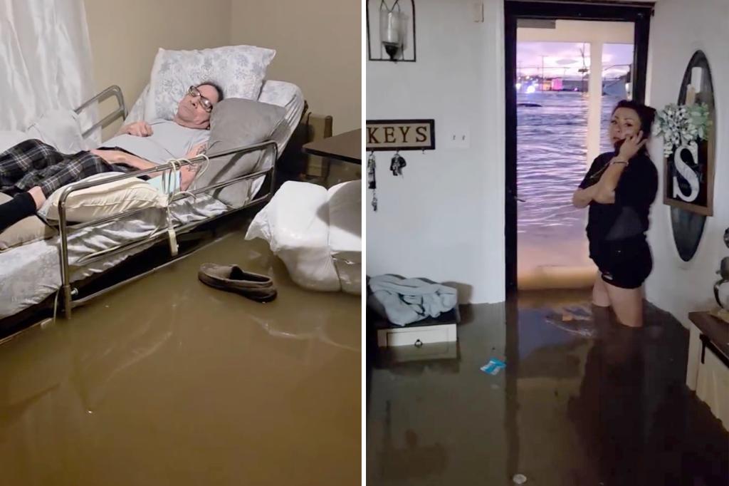 Texas father saved by son-in-law just before floodwater entered his room, family reports