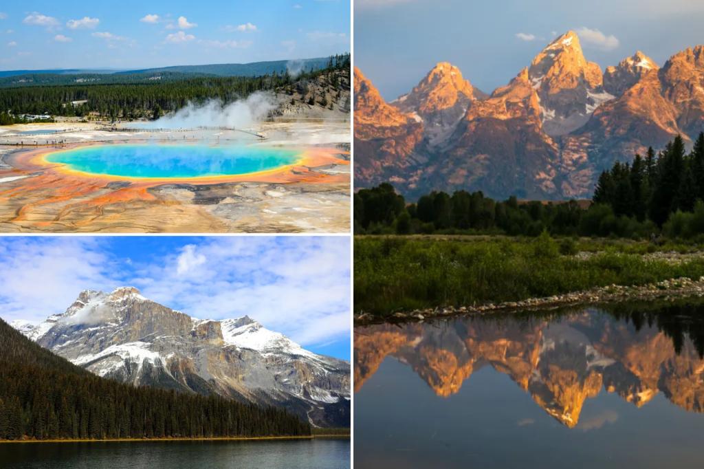The 10 US national parks with the highest visitor numbers