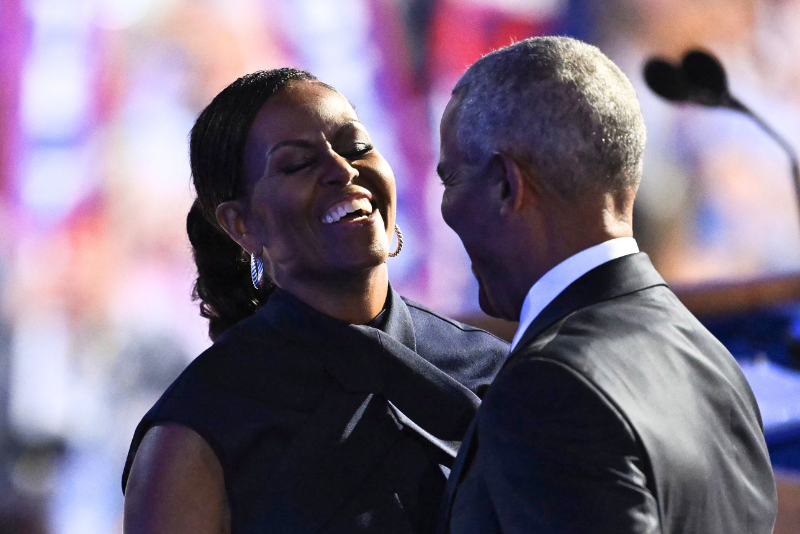 The Obamas address ongoing rumors about their divorce