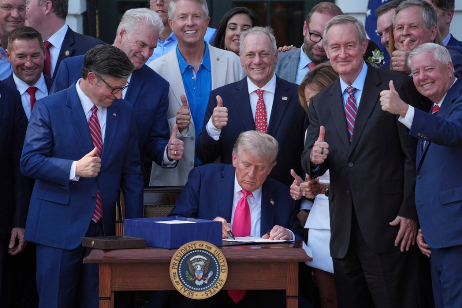 The "One Big, Beautiful Bill" is fulfilling Republican commitments