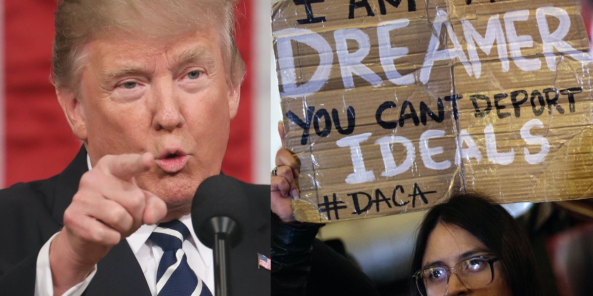 The Trump administration states that Obama's 'Dreamers' lack legal status and can be detained and deported.