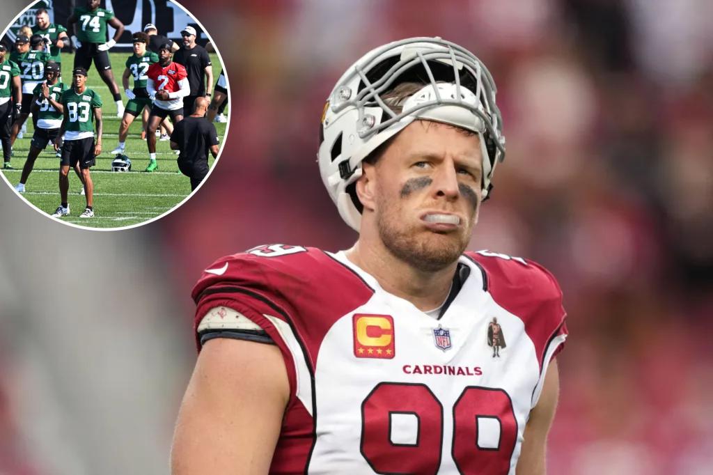 The 'absurd' aspect of NFL training camp media that J.J. Watt finds frustrating
