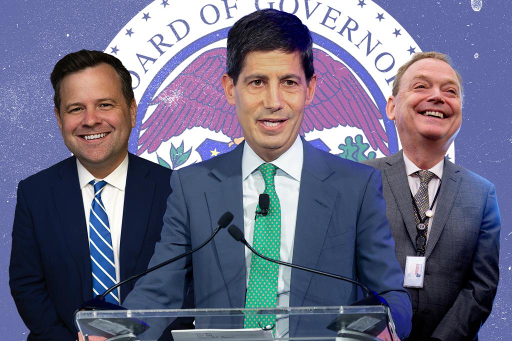 The competition to replace Jerome Powell at the Fed has taken a strange turn.