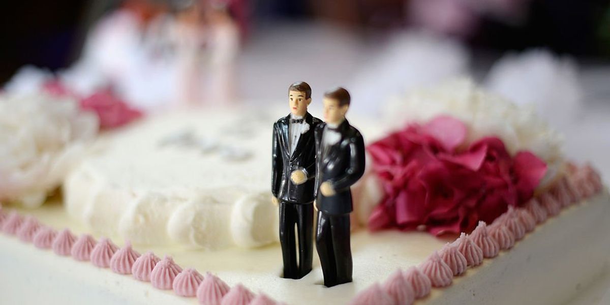 The connection between 'same-sex marriage' and extreme trans beliefs