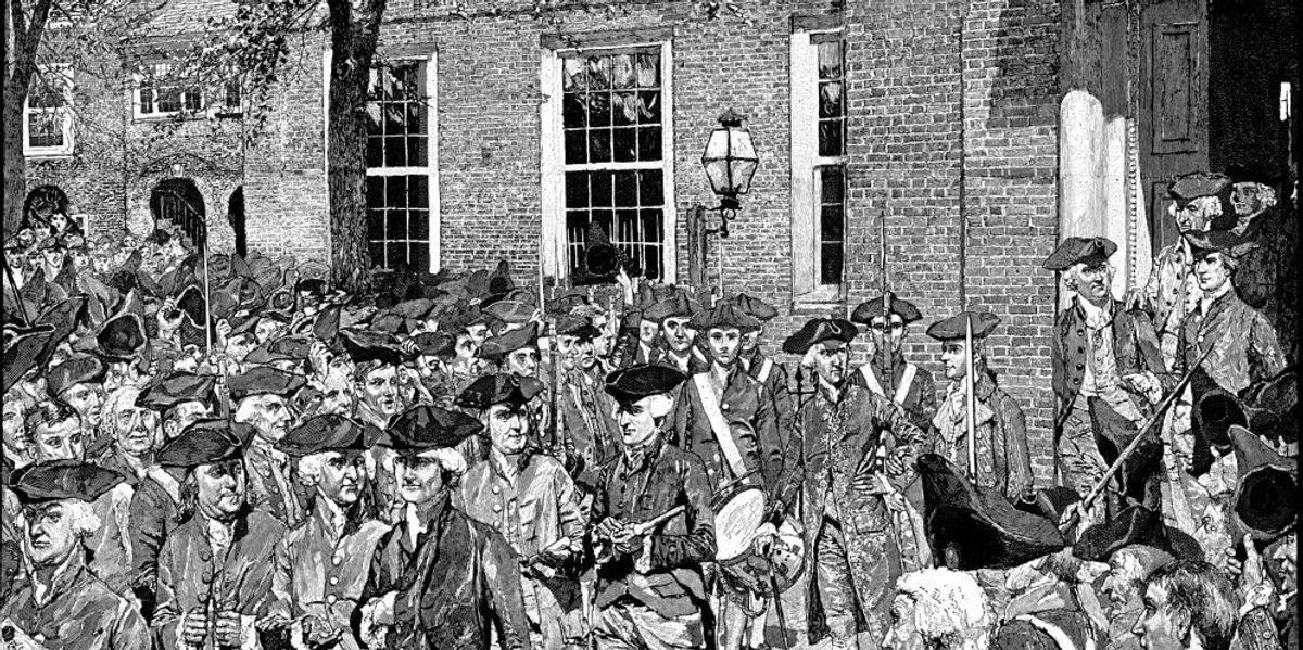 The crown mocked our Declaration — but America had the final say