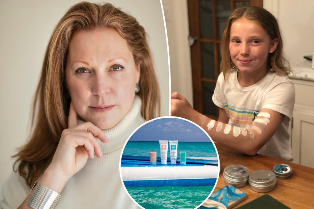 The main ingredient in my safe sunscreen eliminates the white residue.