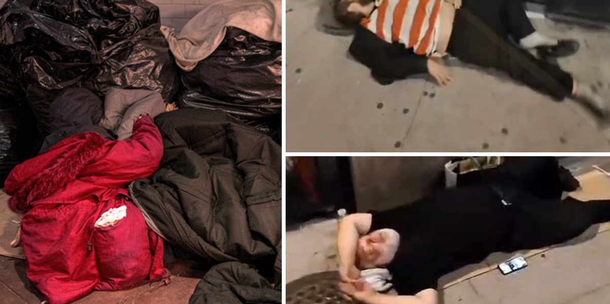 The streets of NYC are overrun by homelessness, drug use, and waste.