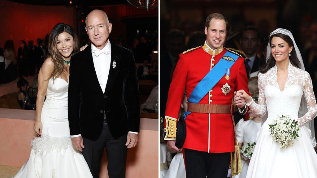 The wedding singer for Bezos and Sánchez also sang at Prince William and Kate's ceremony.
