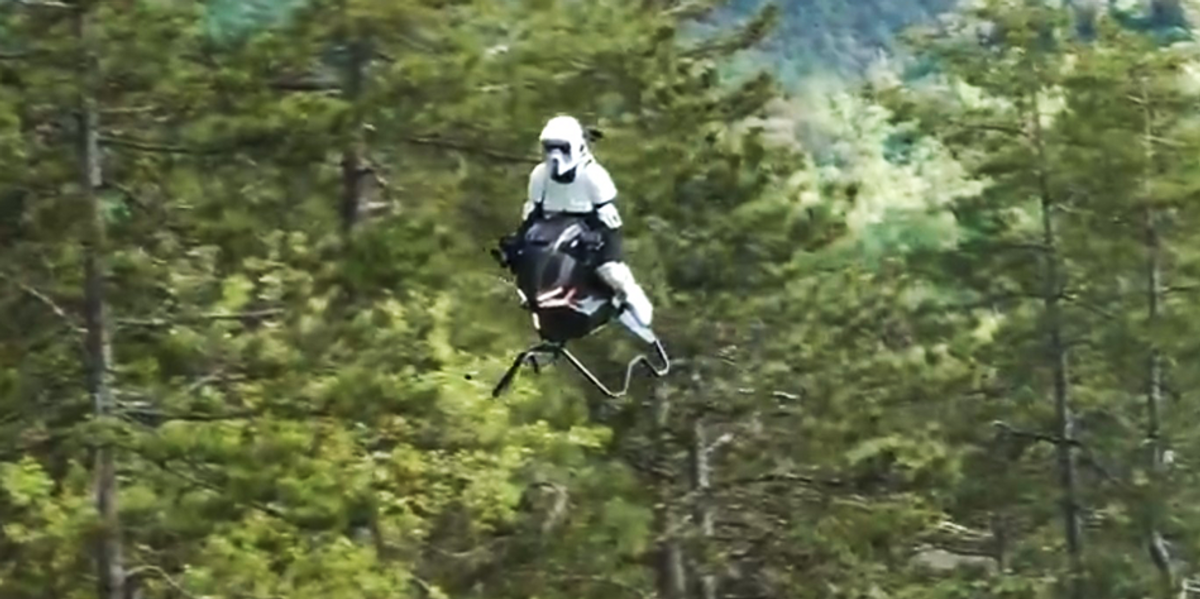 This 'Star Wars' craft has become a reality