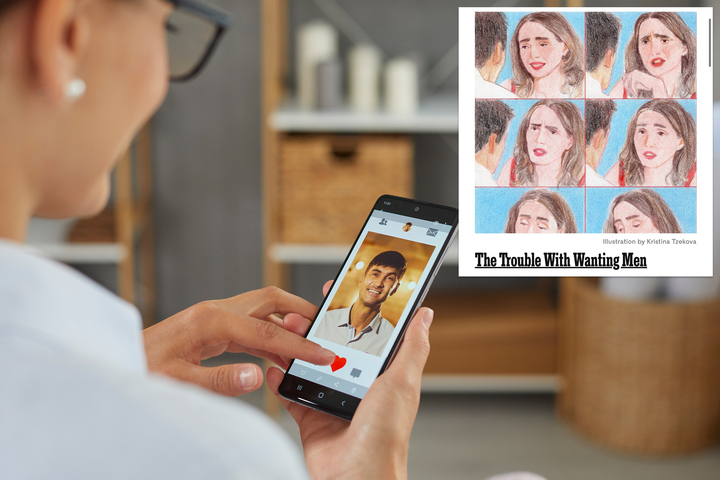 This article is promoting dislike towards men.