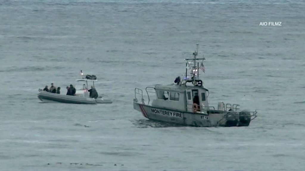 Three dead in small plane accident off the California coast near Monterey