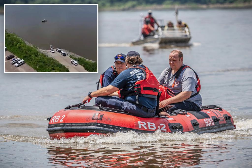 Three men's bodies found in the Mississippi River after they went swimming and fishing on a sandbar.