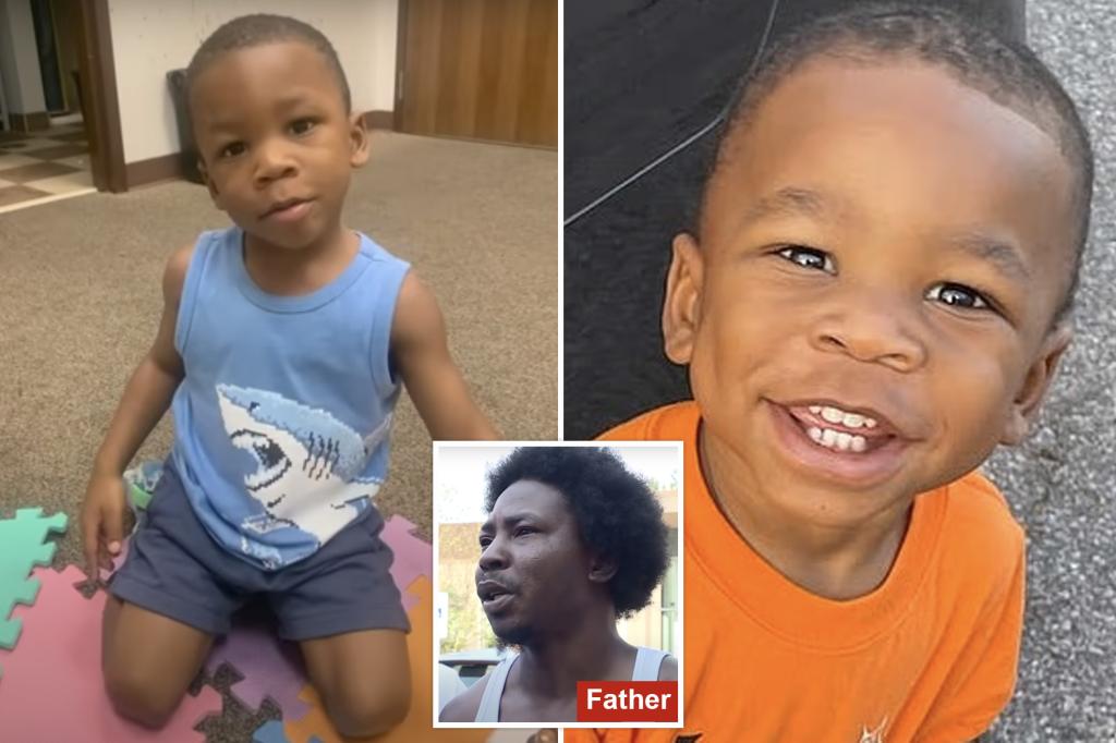 Three-year-old boy dies after being left in a hot car by child services following a supervised visit with his father