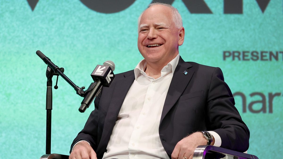 Tim Walz questions why Democrats seem to oppose success.