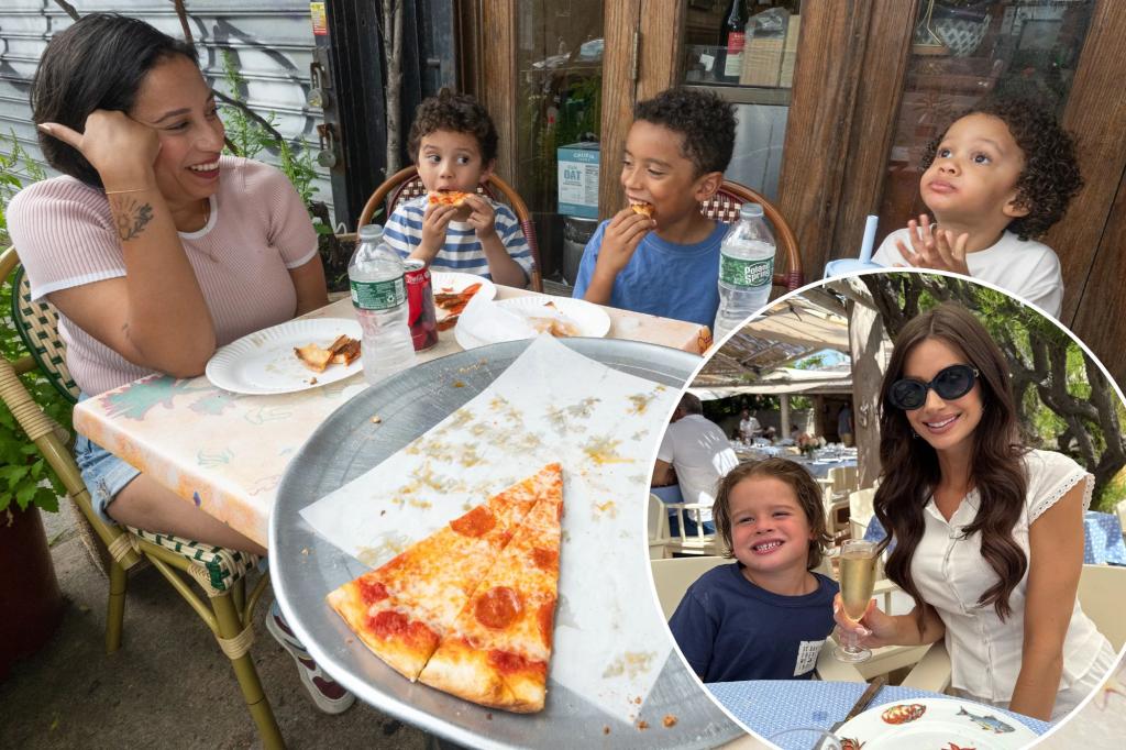 Today's mothers are teaching their children to overcome excessive tablet use through restaurant-style training.