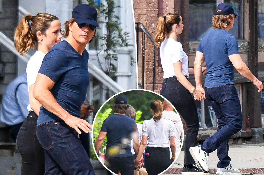 Tom Cruise and Ana de Armas spotted holding hands in new pictures