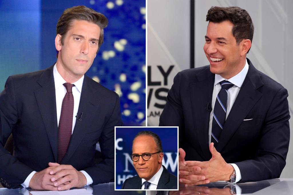 Tom Llamas' Nightly News beats ABC in ratings, according to Nielsen