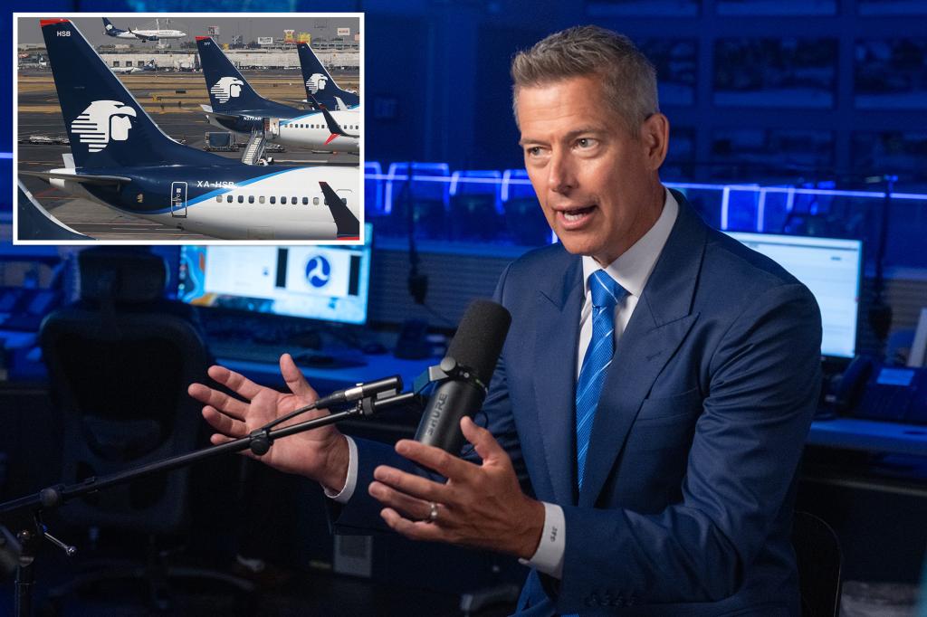 Transportation Secretary Sean Duffy might block flights from Mexico due to a failed aviation deal.