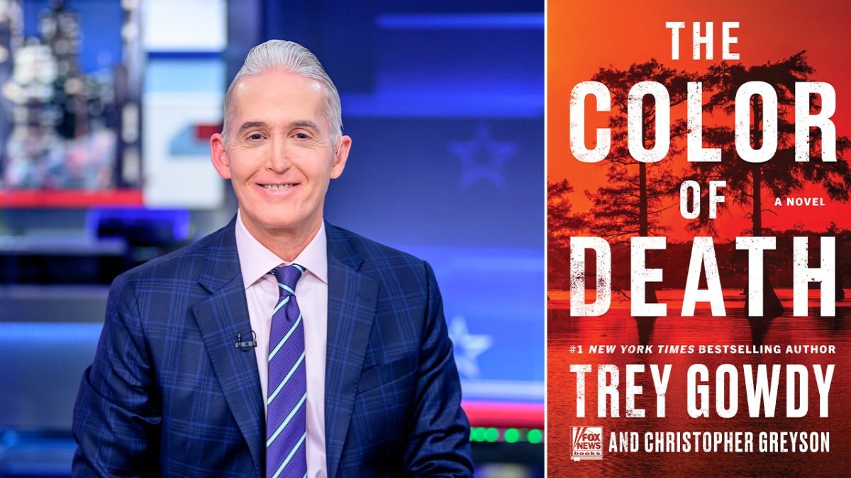 Trey Gowdy introduces his psychological crime novel 'The Color of Death'