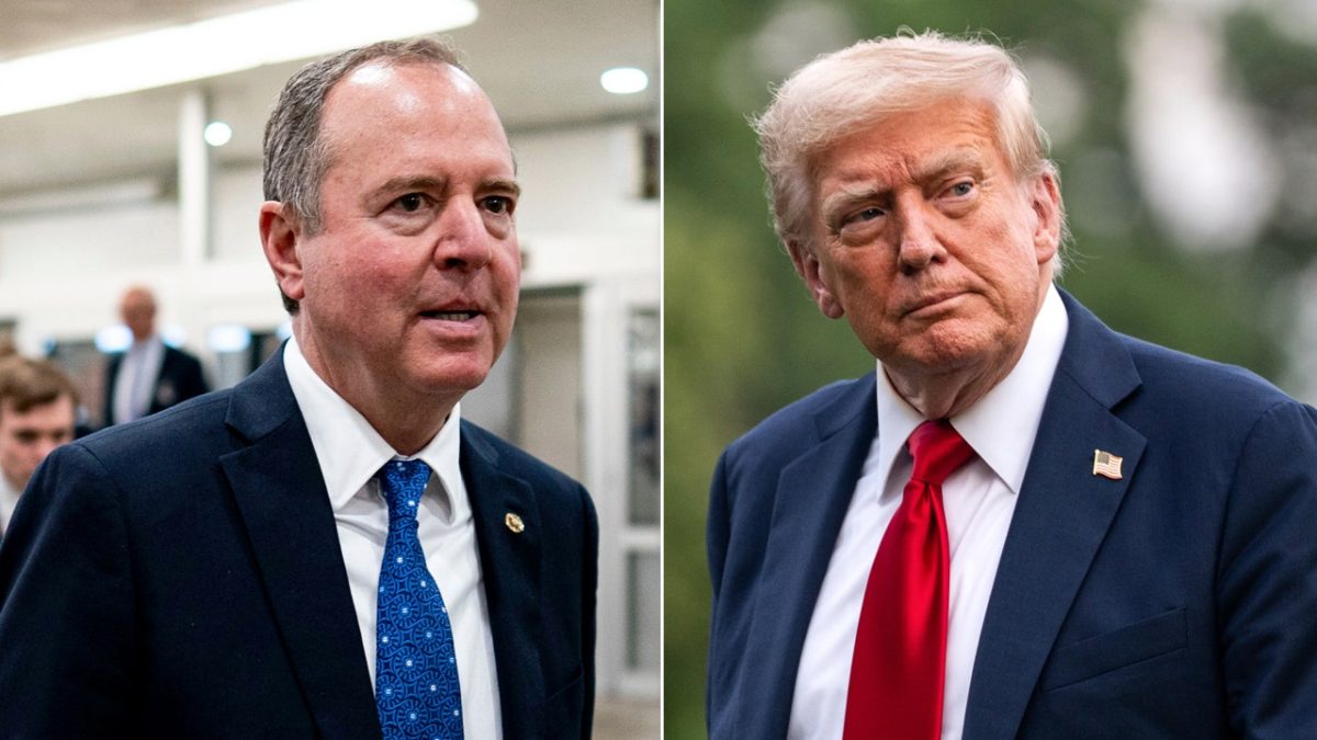 Trump alleges mortgage fraud against Schiff in strong criticism of his long-time opponent