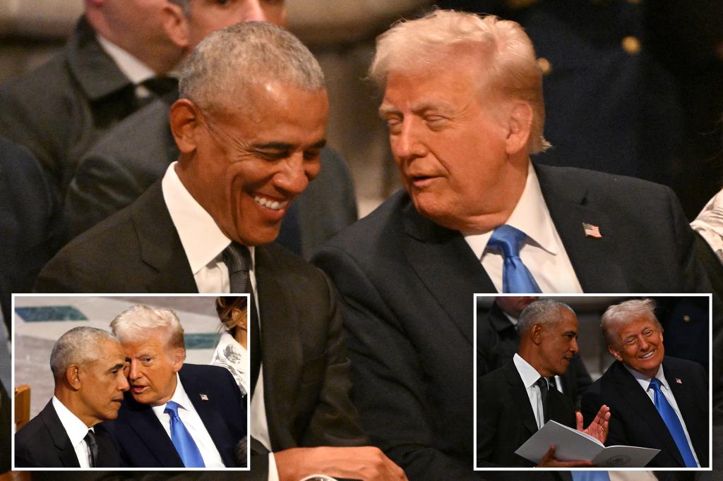 Trump asked Obama to join him at his golf course during Jimmy Carter’s funeral.