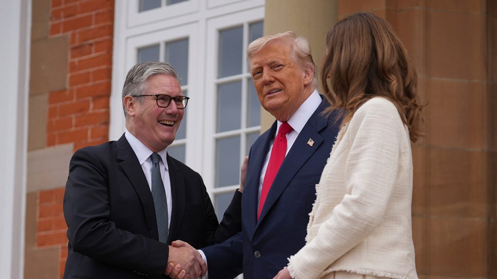 Trump commends Starmer's immigration approach as 'great' in Scotland