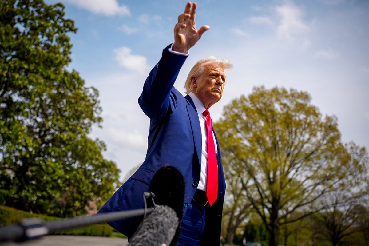 Trump disputes reporter on tariffs policy, labels him a 'lunatic'