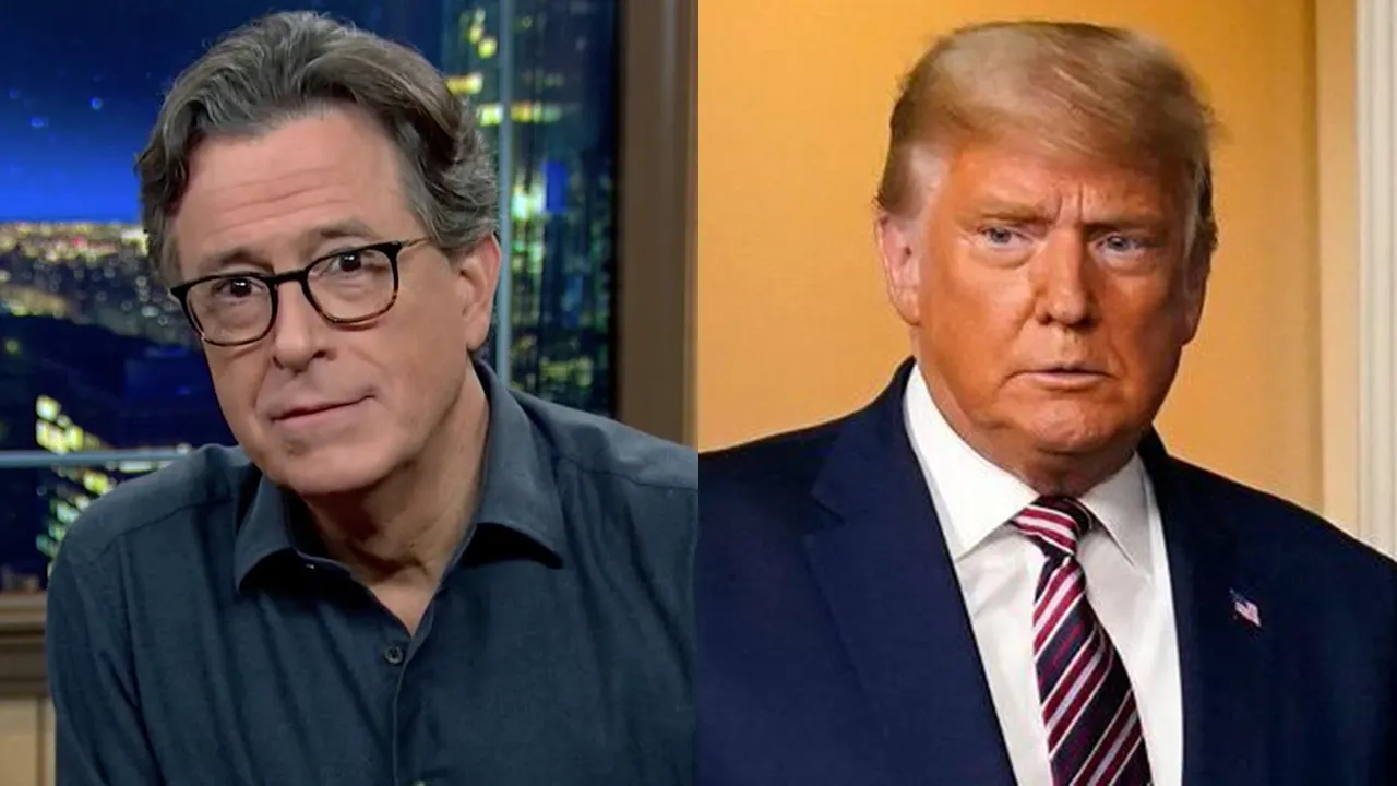 Trump expresses joy over Colbert's cancellation on Truth Social: 'Absolutely love that'