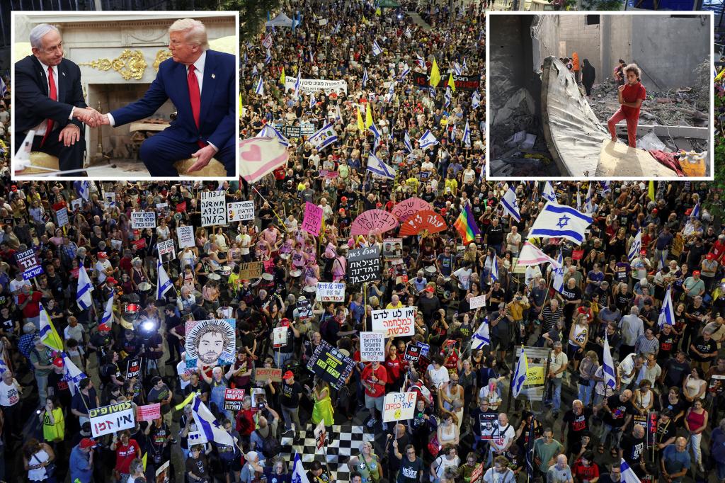 Trump expresses optimism that a deal for Gaza hostages and a cease-fire will be achieved 'sometime next week'