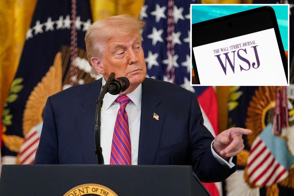 Trump files a $10 billion lawsuit against a major newspaper over explicit Epstein letter article