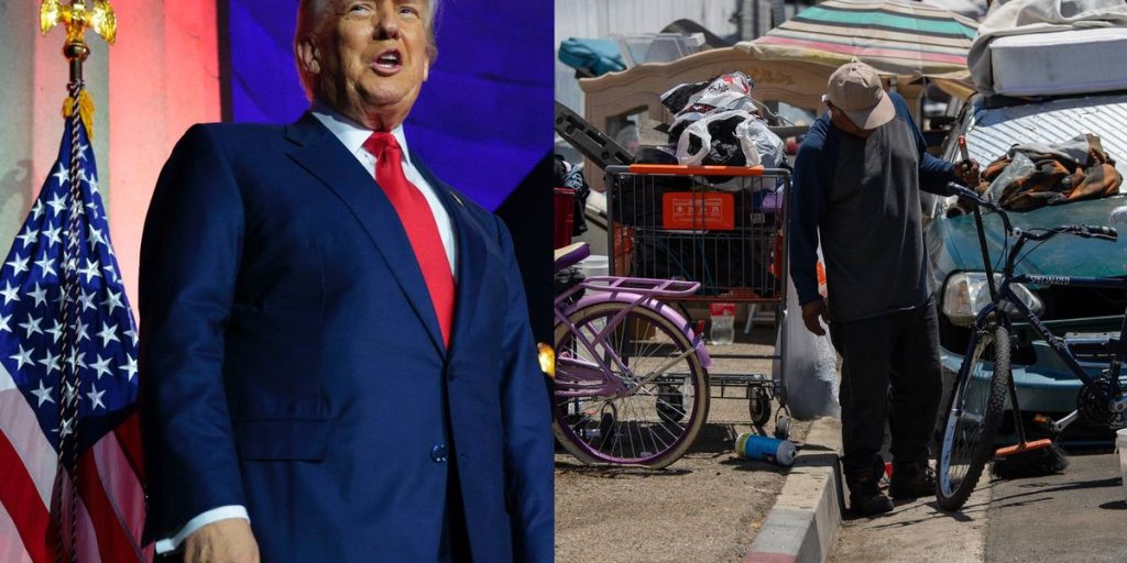 Trump issues a directive to assist cities and states in addressing homelessness and substance abuse