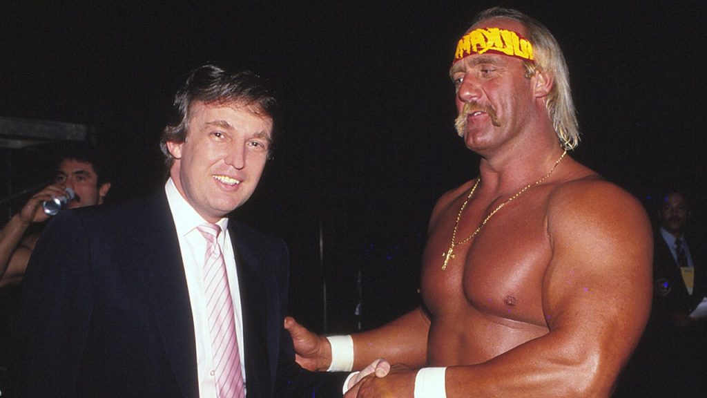 Trump pays tribute to WWE icon Hulk Hogan following his death at 71.