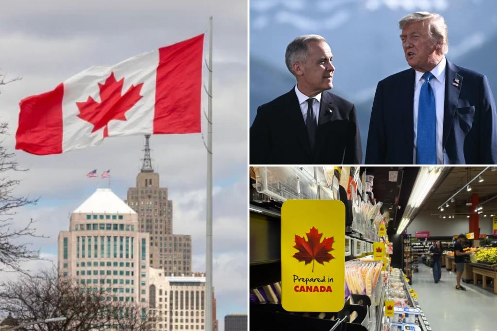 Trump reveals 35% tariffs on Canadian imports and hints at even higher overall rates.