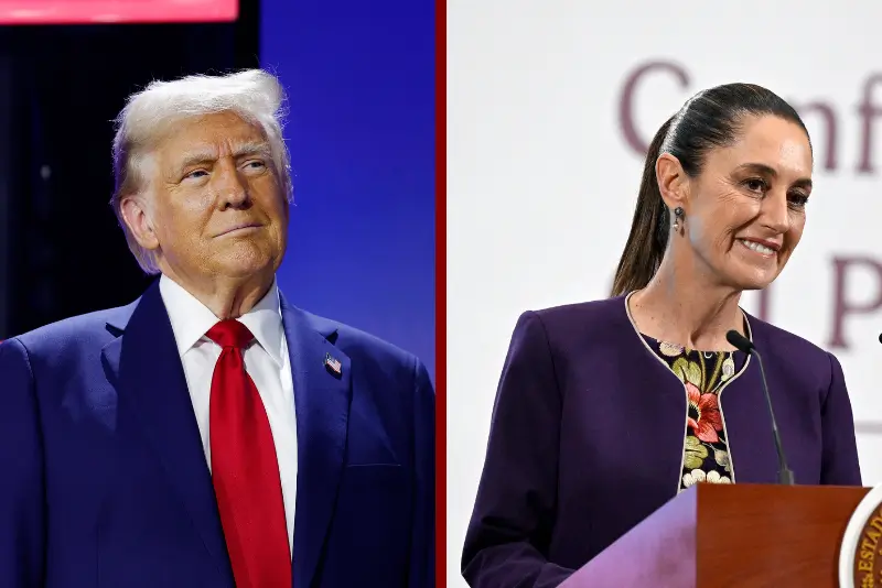 Trump reveals a 90-day delay on tariffs for Mexico following a productive discussion with President Claudia Sheinbaum