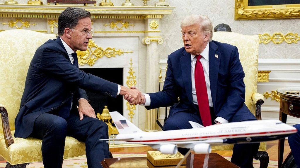 Trump reveals arms deal for NATO allies and cautions Putin about 100% tariffs if no peace agreement is reached