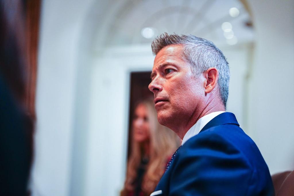 Trump selects Sean Duffy to be the temporary head of NASA