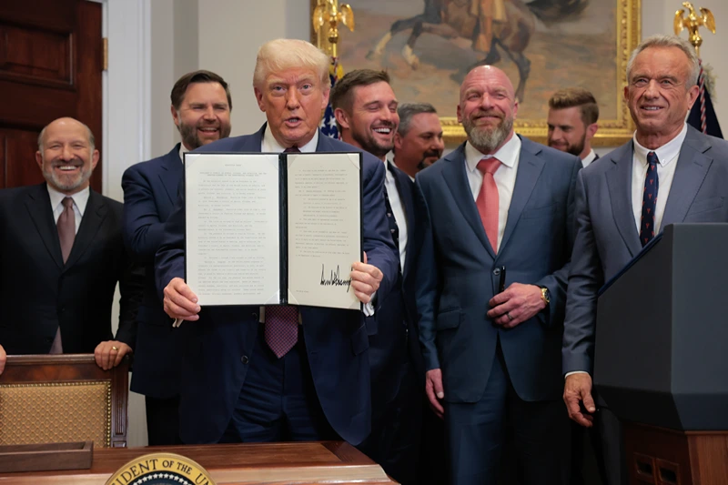 Trump signs order to bring back the ‘Presidential Fitness Test’ for students
