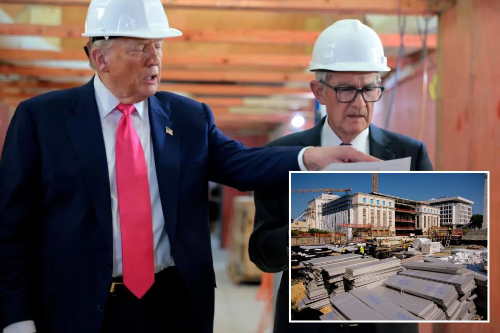 Trump states he won't dismiss Jerome Powell following a visit to the 'very luxurious' Federal Reserve renovation.