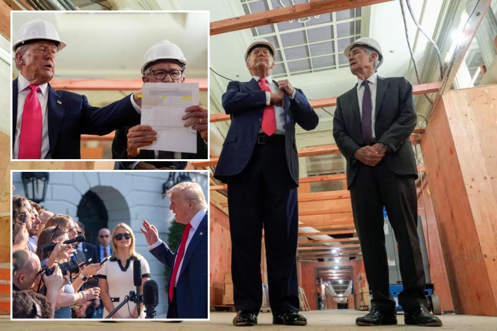 Trump states that Powell from the Fed is prepared to begin reducing interest rates.