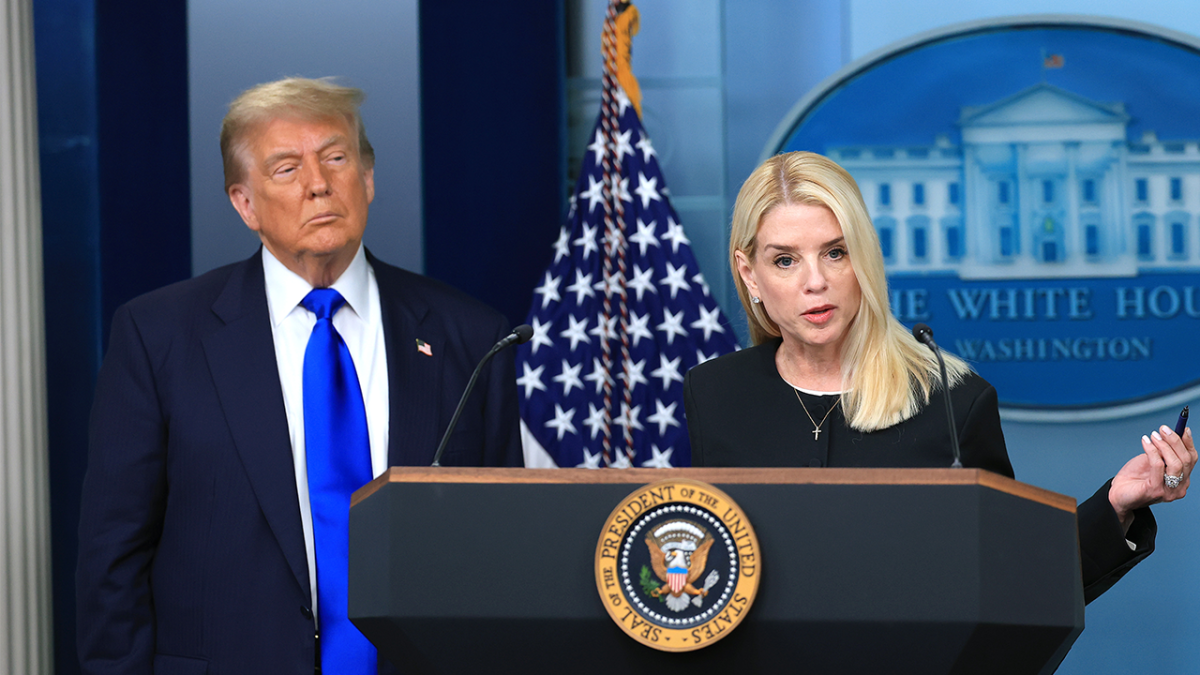 Trump urges Bondi to make Jeffrey Epstein grand jury transcripts public.