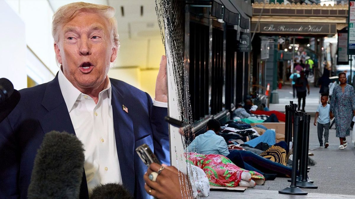 Trump voices concerns about accommodating migrants in upscale hotels during tough times