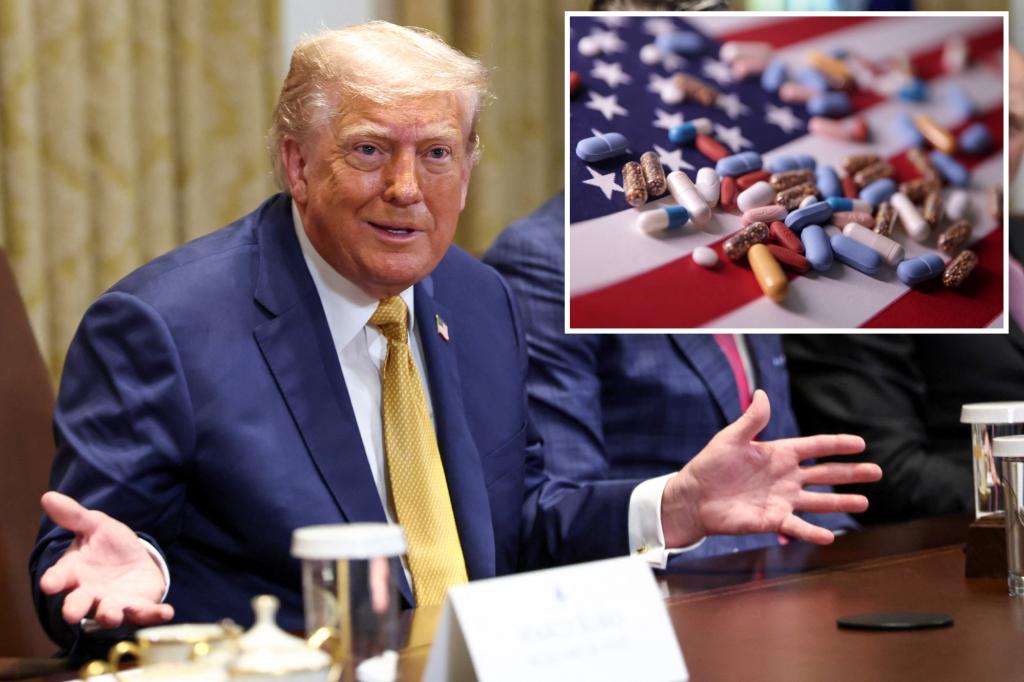 Trump warns of 200% tariffs on medications