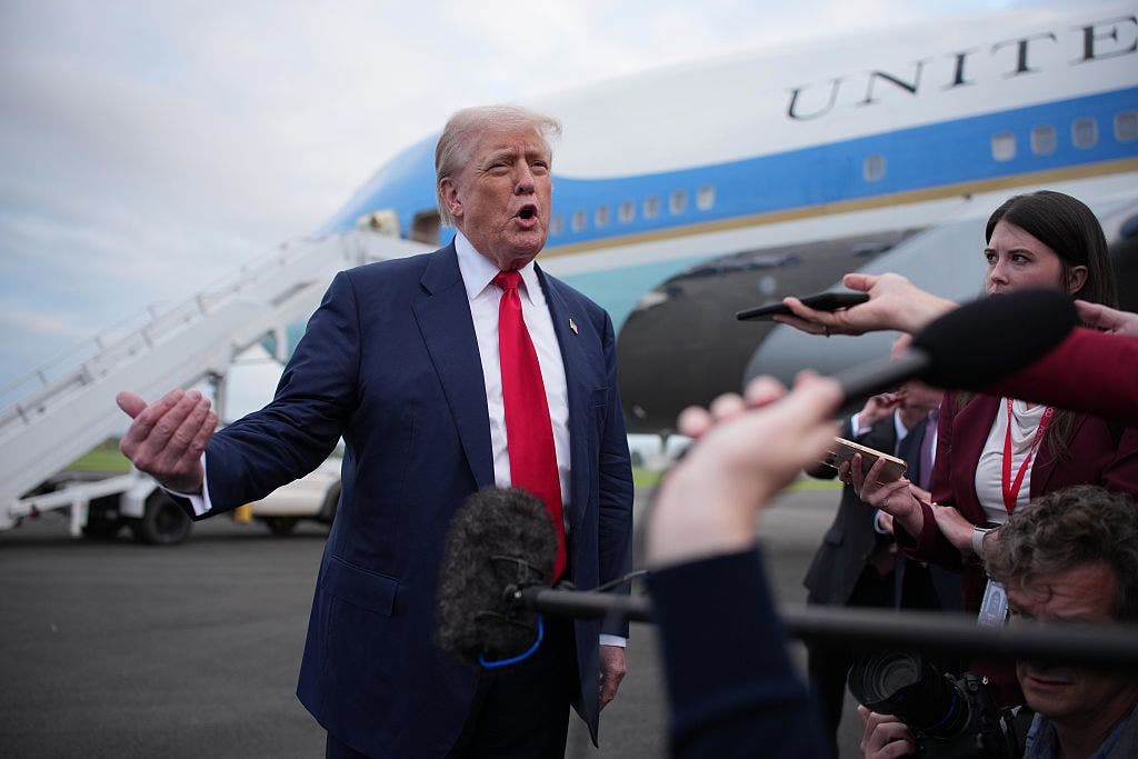 Trump wraps up the week with a visit to Scotland