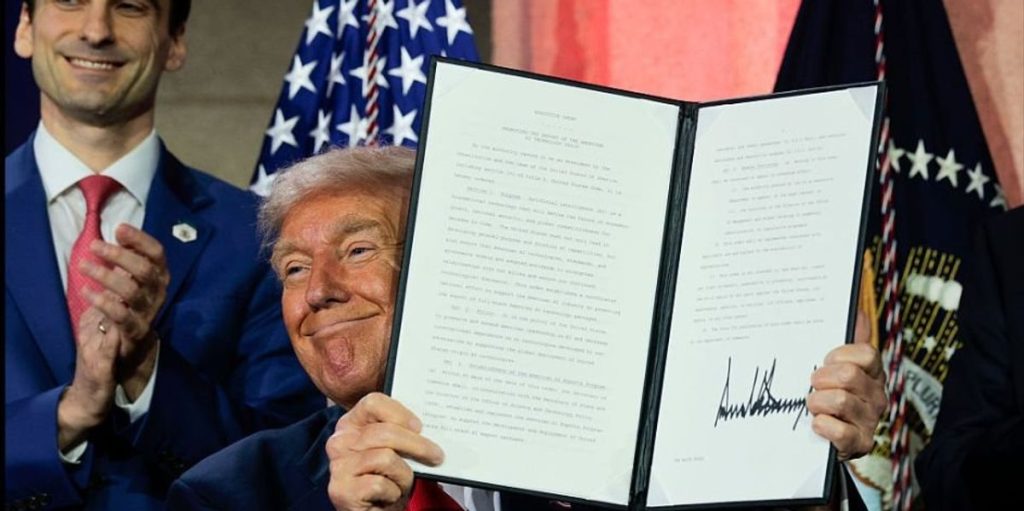 Trump's AI strategy emphasizes innovation rather than regulation