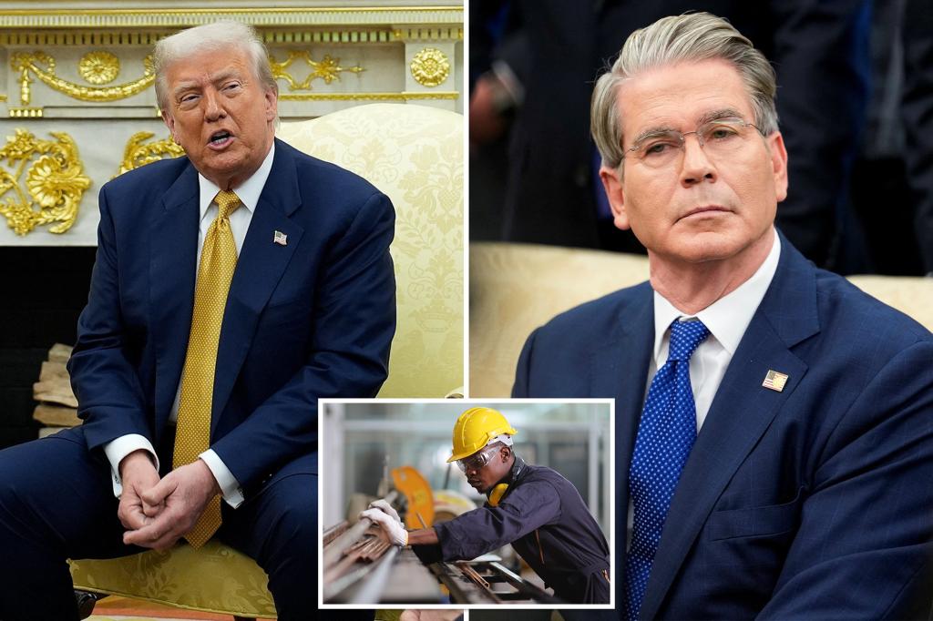 Trump's economic plan is resulting in the highest wage increases in decades, increased capital spending, and record revenue from tariffs, according to the Treasury.