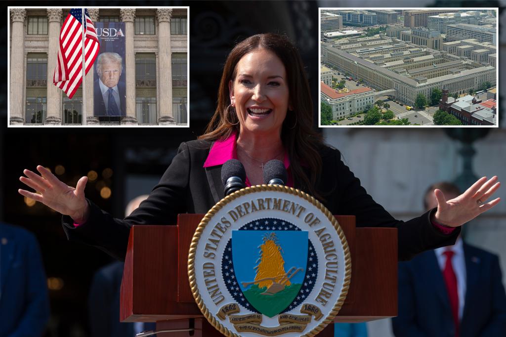 USDA plans to leave multiple buildings in Washington and move employees to regional centers.